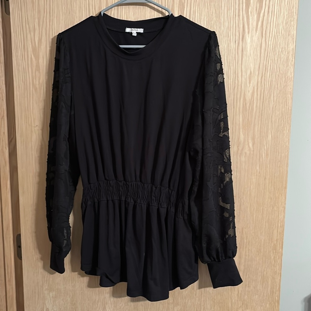 Maurice’s Black Long Sleeve Blouse